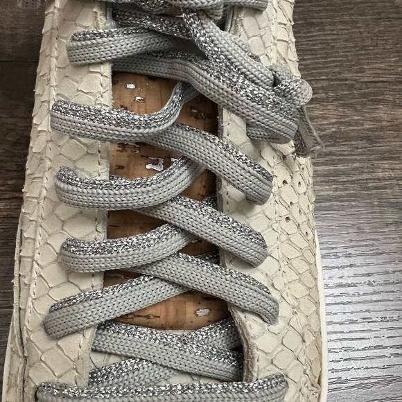 P448 John Margot women’s size 37 python embossed nubuck - Picture 6 of 12